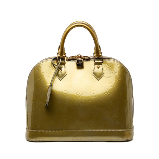 Louis Vuitton Monogram Vernis Alma PM Bag