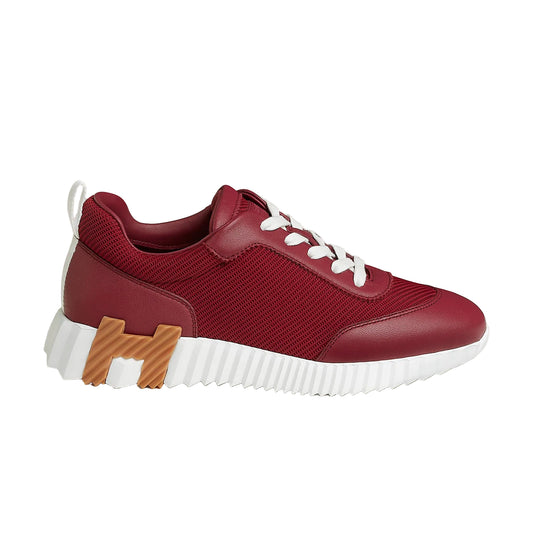 Hermes Bouncing Sneakers Rose / Lie De Vin