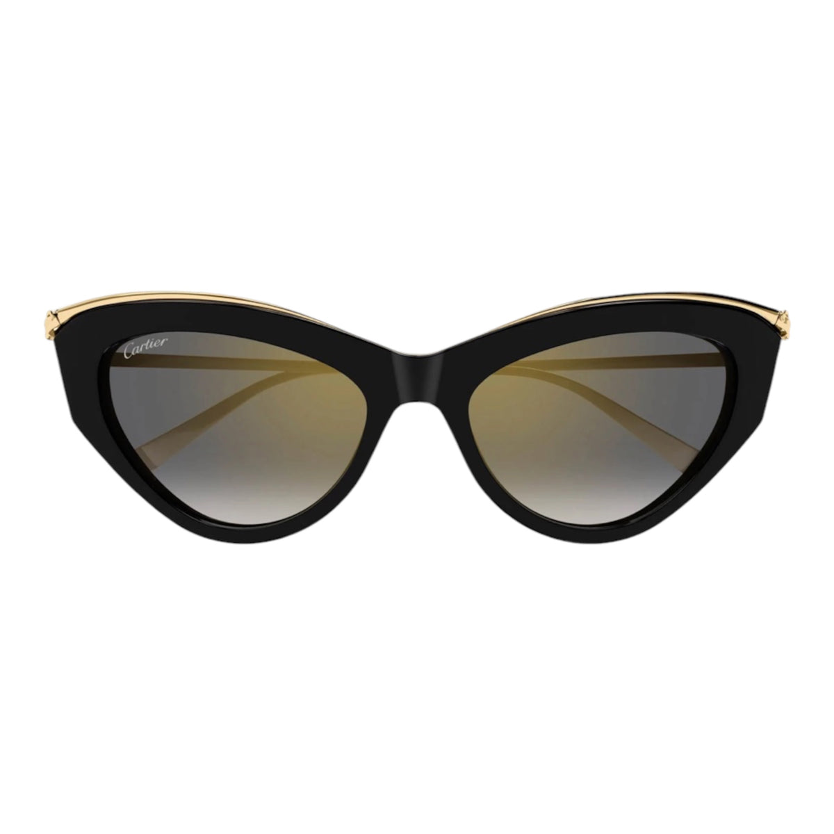 Cartier Cat-Eye Sunglasses Gold & Grey CT0596S
