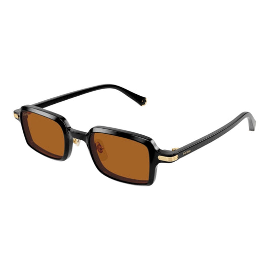 Premiére De Cartier Sunglasses Black & Brown CT0539S