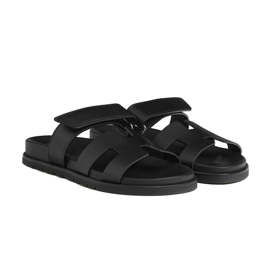 Hermes Chypre Sandal Black