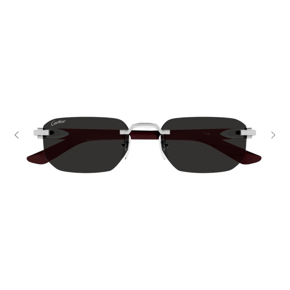 Cartier C sunglasses Grey & Burgundy CT0622S