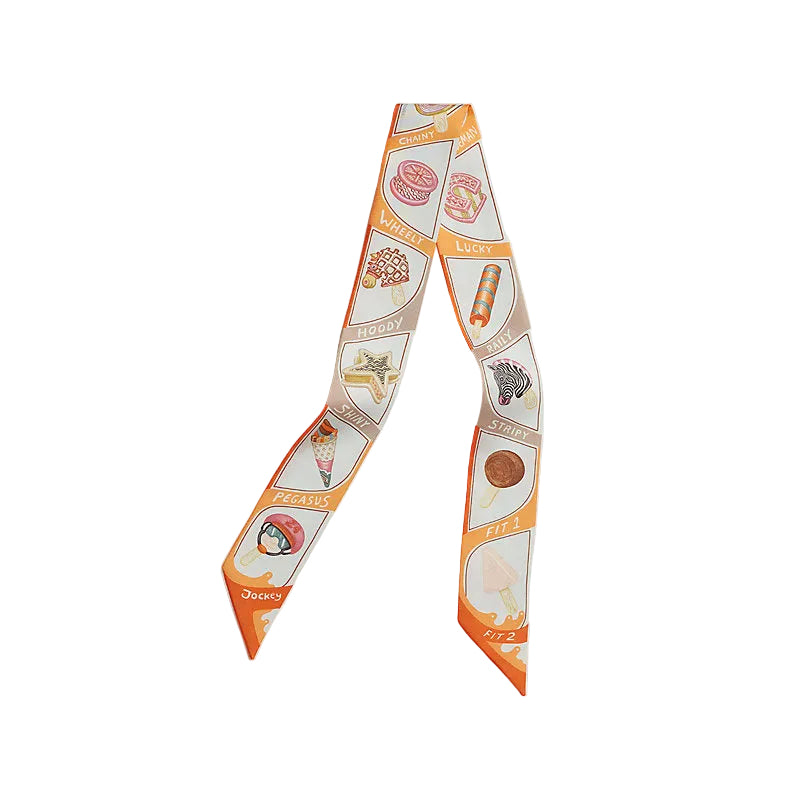 Hermes Funny Ice Cream Twilly