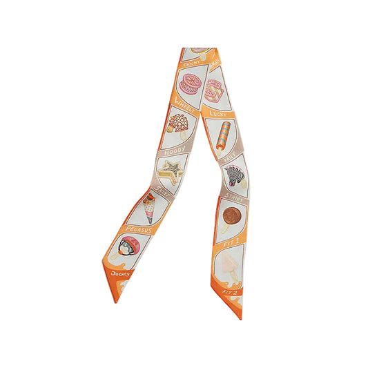Hermes Funny Ice Cream Twilly