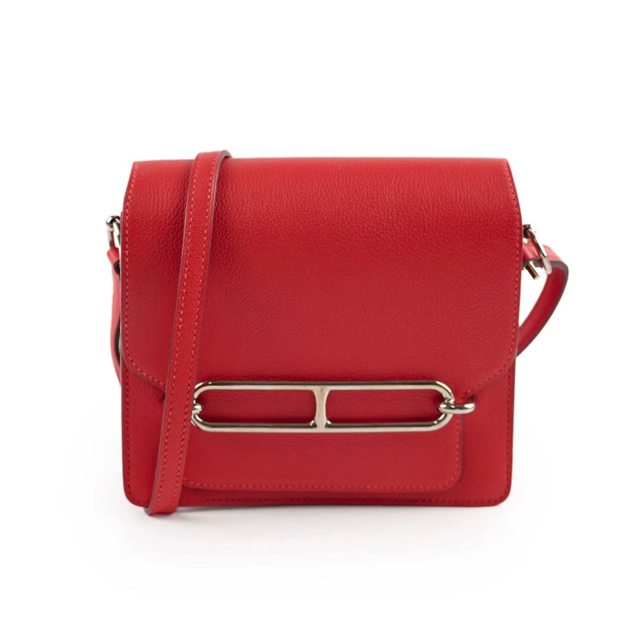 Hermes Mini Roulis Rouge