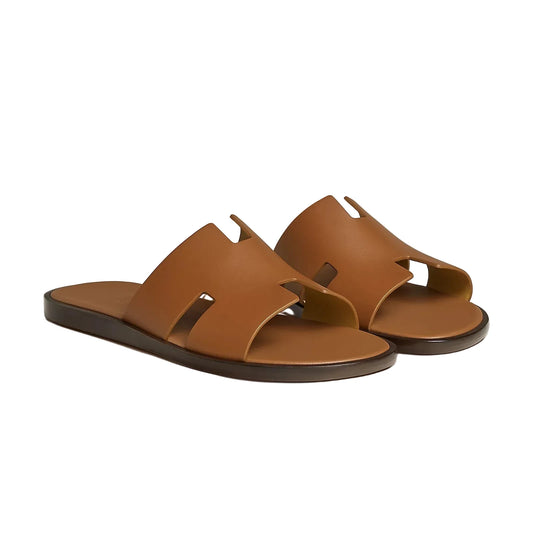 Hermes Izmir Sandal Brown