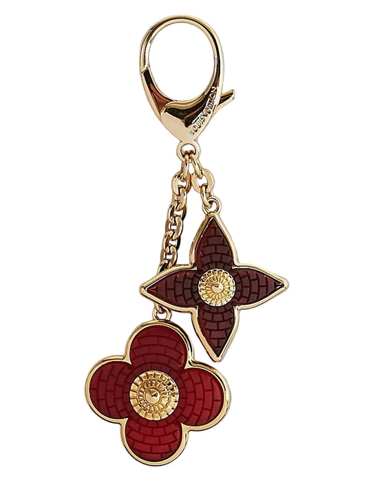 Louis Vuitton Red Resin Mosaic Bag Charm