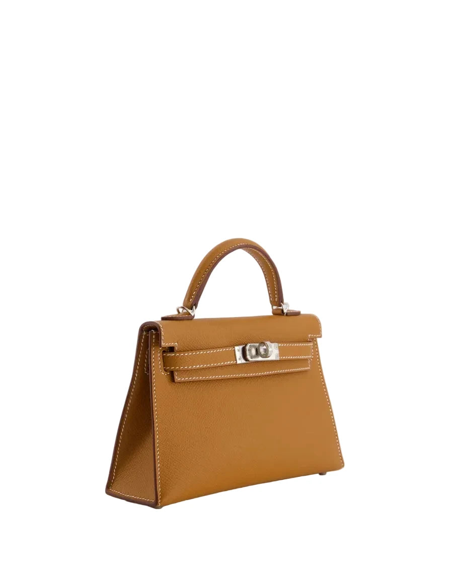 Hermès Mini Kelly Gold Palladium Hardware