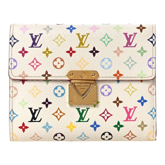 Louis Vuitton Monogram Multicolor Koala Wallet White